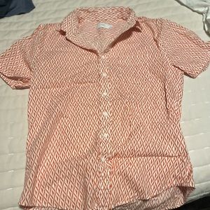 Onia linen short sleeve button down